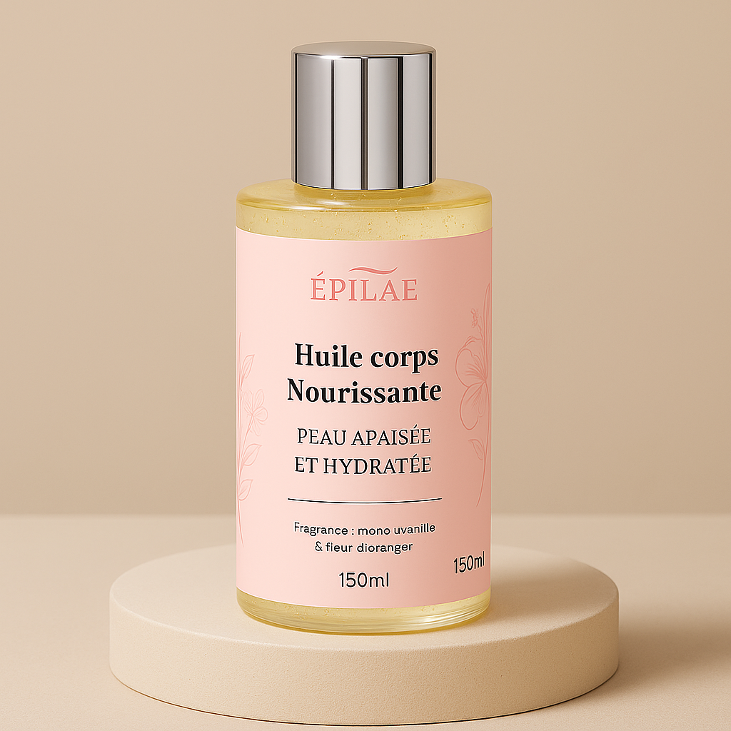Huile corps nourrissante - Apaisez votre peau, révélez sa douceur