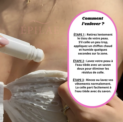 ÉpiStick™ - La colle invisible qui maintient vos vêtements en place toute la journée