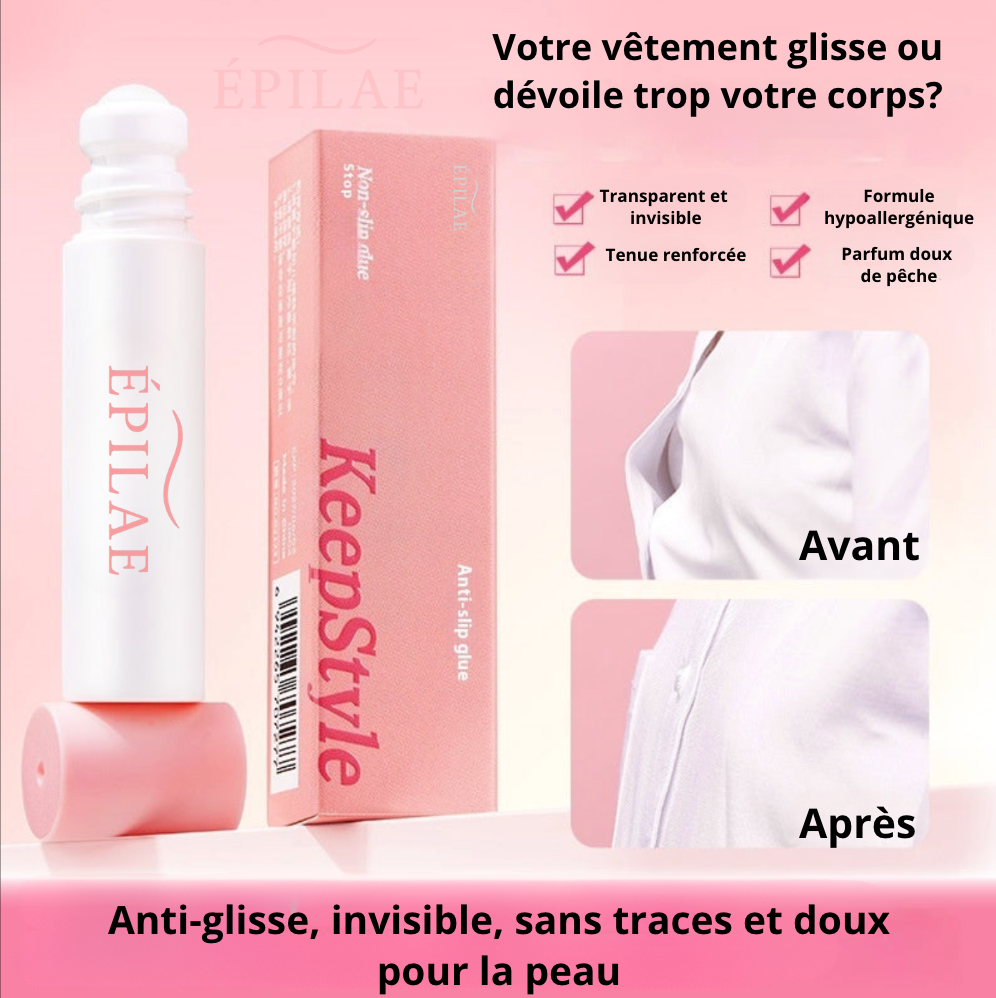 ÉpiStick™ - La colle invisible qui maintient vos vêtements en place toute la journée