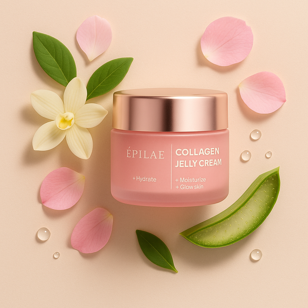 Crème au collagène - Hydratez, illuminez et sublimez votre peau